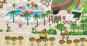 Asteria Hotel Fantasia Haritası