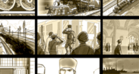 Atatürk Çizgi Film Storyboard Çizimi