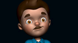 Baba 3d Animasyon Karakteri