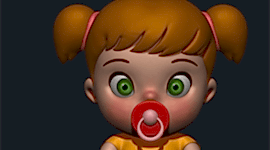 Bebek 3d KarakterTasarımı