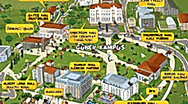 Boğaziçi Üniversitesi Kampüs Haritası