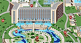 Concorde Luxury Resort İllüstrasyon Haritası