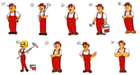 Filli Boya Karakter Tasarımları