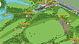 Gloria Golf Club illüstrasyon Haritası
