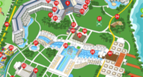 Hilton Dalaman Hotel Map 