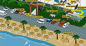 Jasmin Beach Hotel Haritası