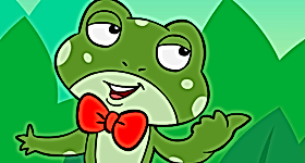 Küçük Kurbağa Karakter Tasarımı