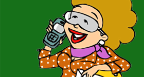 Mobil Abla Karakter Tasarımı