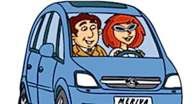 Opel Meriva Karikatürü