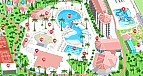 Selectum Family İllüstrasyon Otel Haritası