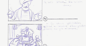Su Çizgi Film Storyboardu